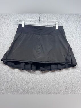 lululemon athletica Black Athletic Tennis Skort